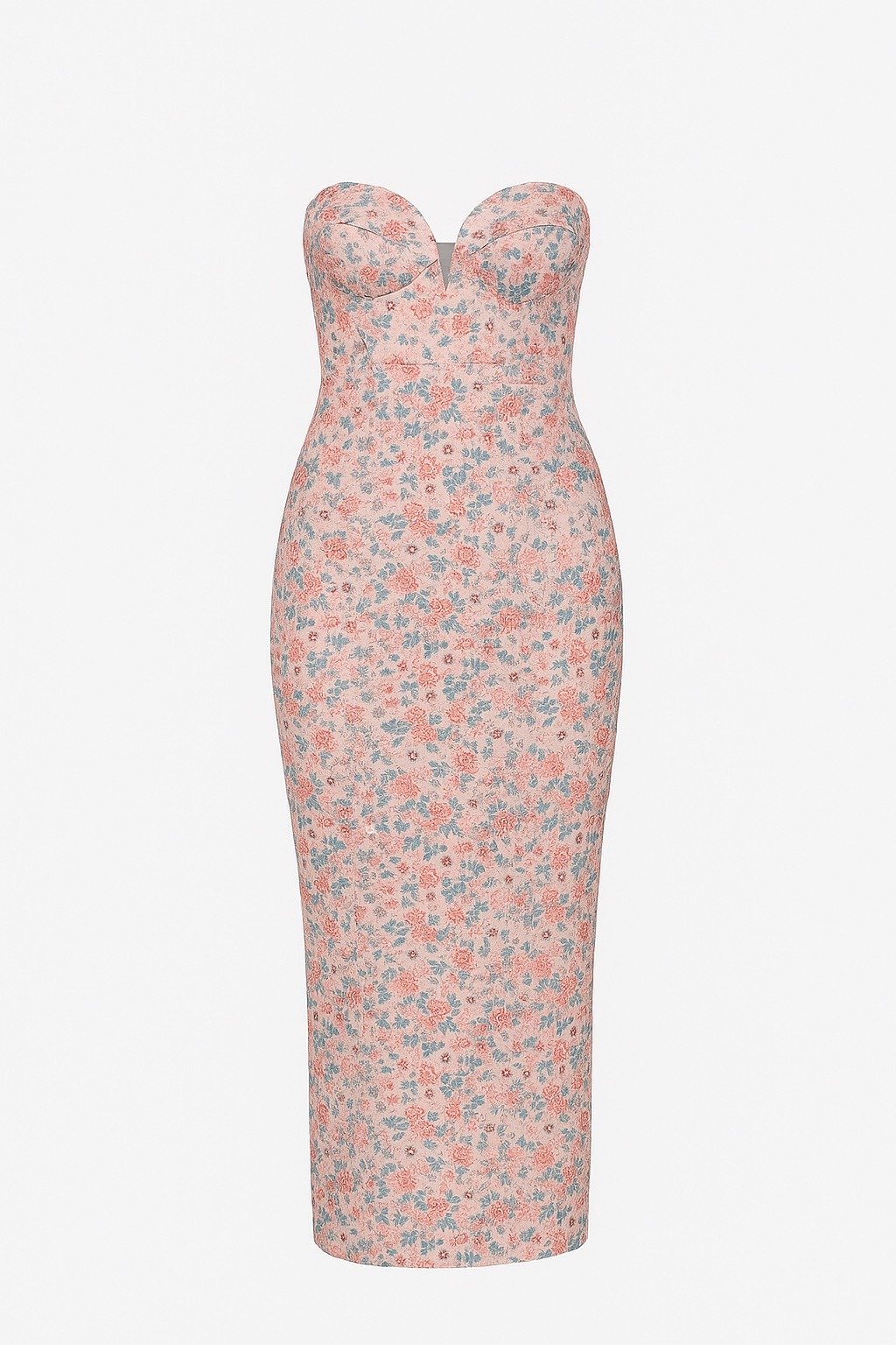 Multi Jacquard Maxi Dress